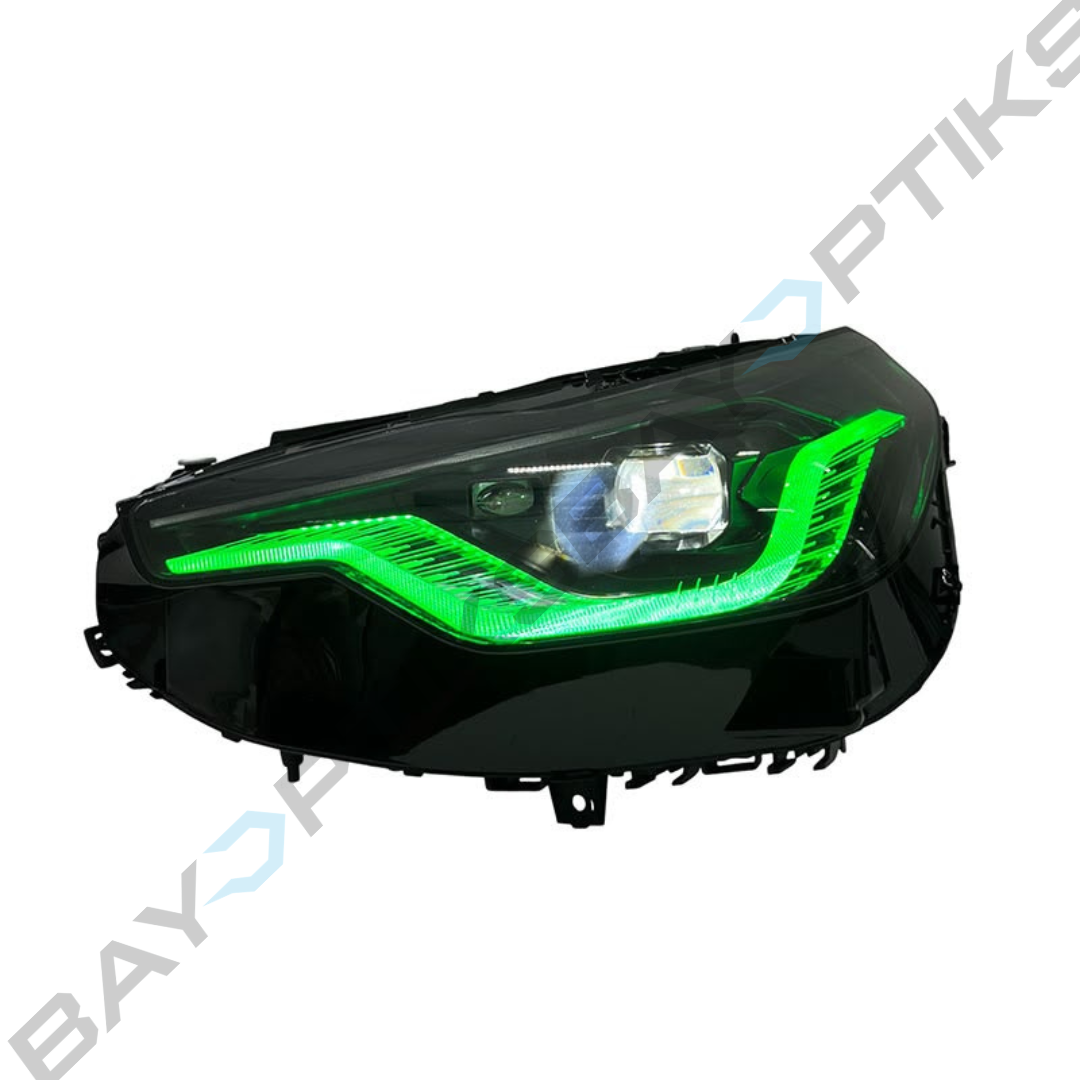 BMW G42 2 Series Black Shadow RGB DRL LED Headlights 2022-2026