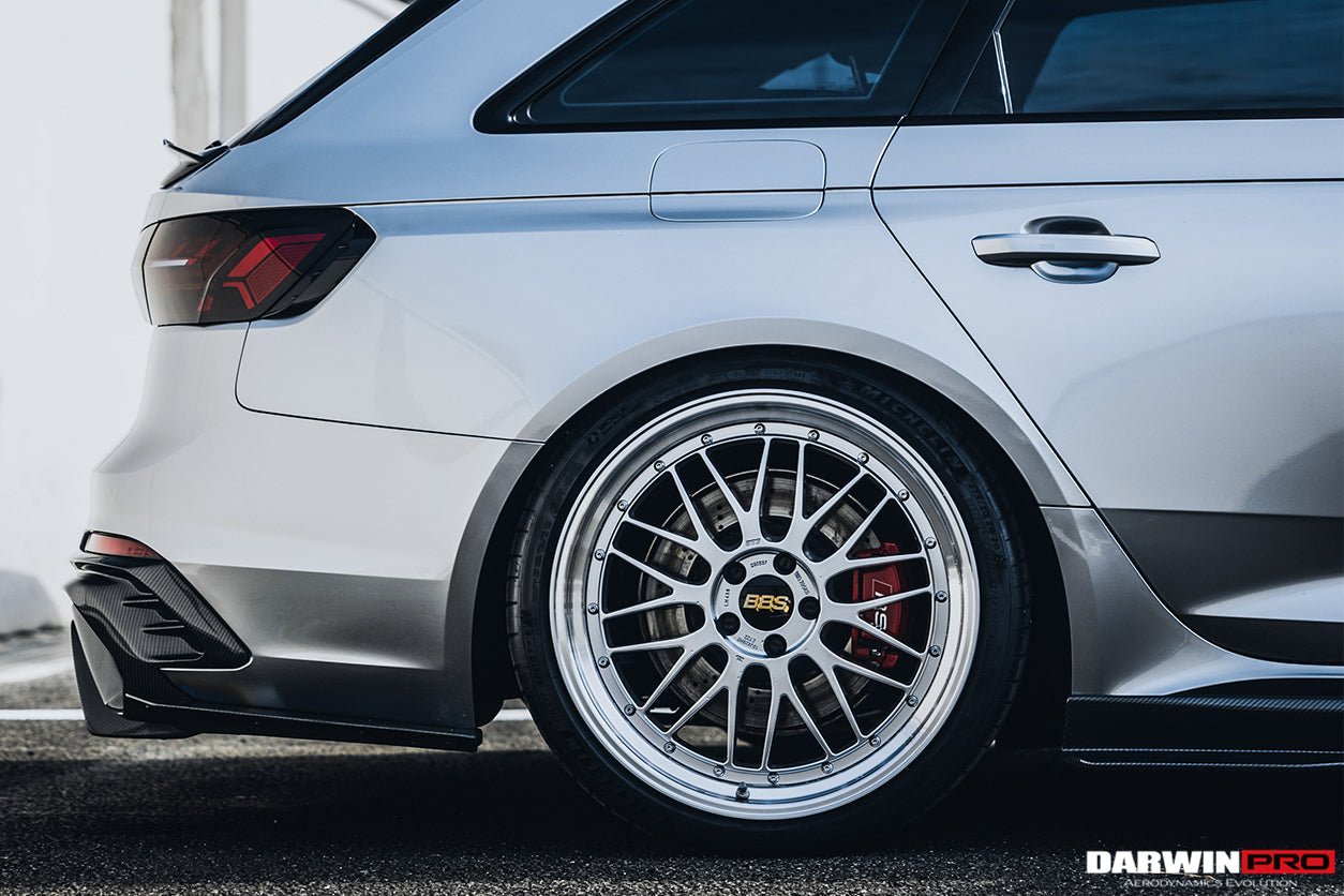 2017 - 2024 Audi RS4 B9 BKSS Style Rear Diffuser with Winglets