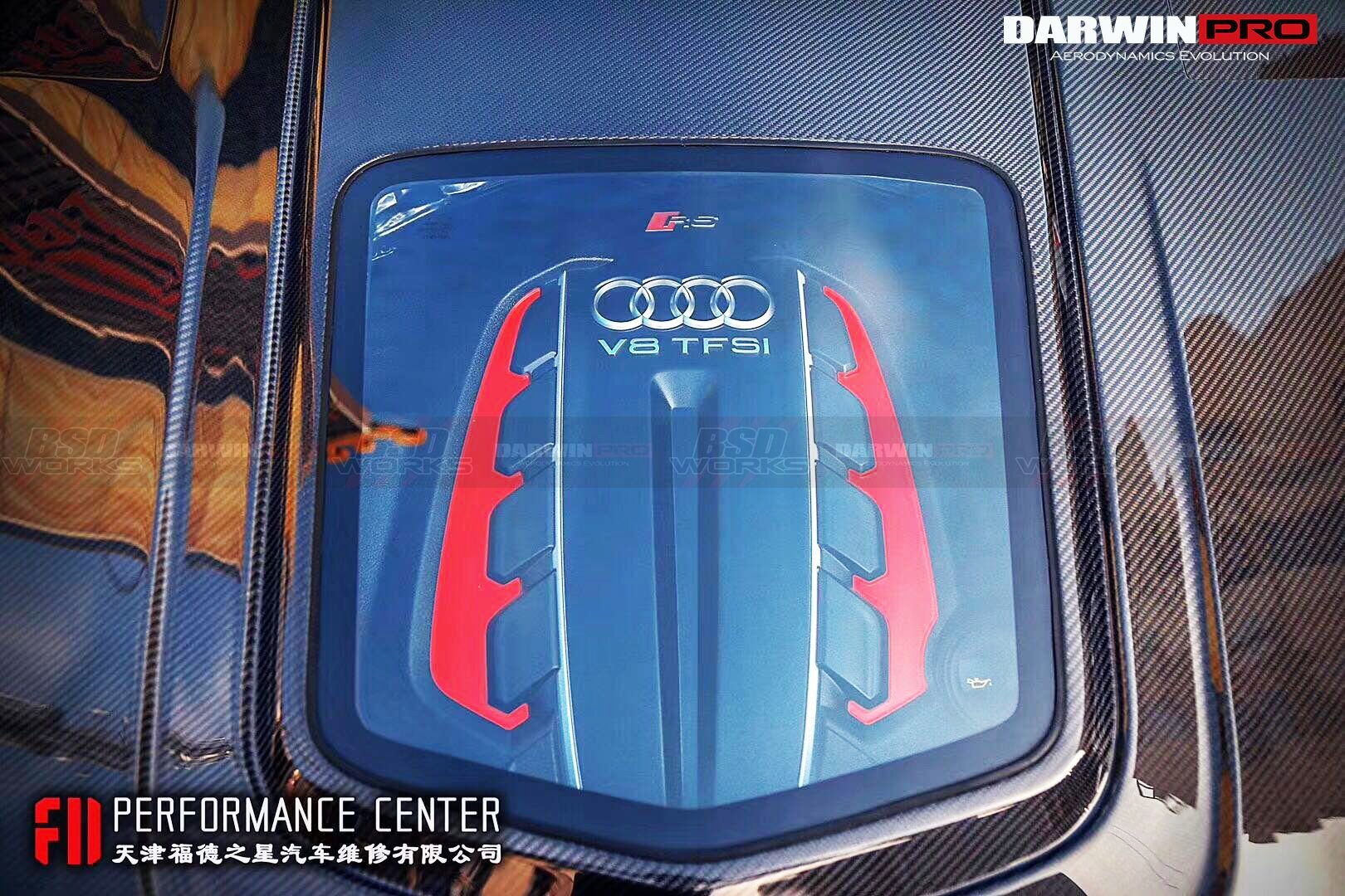 2013 - 2018 Audi A6 S6 RS6 BKSS Style Carbon Fiber Hood