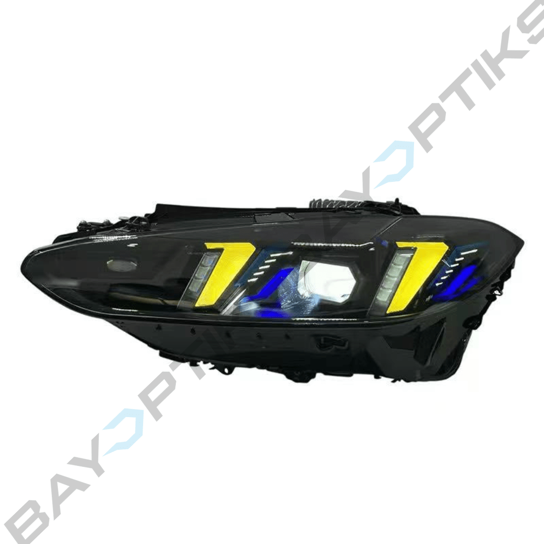 BMW G22 G26 G82 4 Series M4 Exclusive Laser Style RGB DRL LED Headlights 2021-2023
