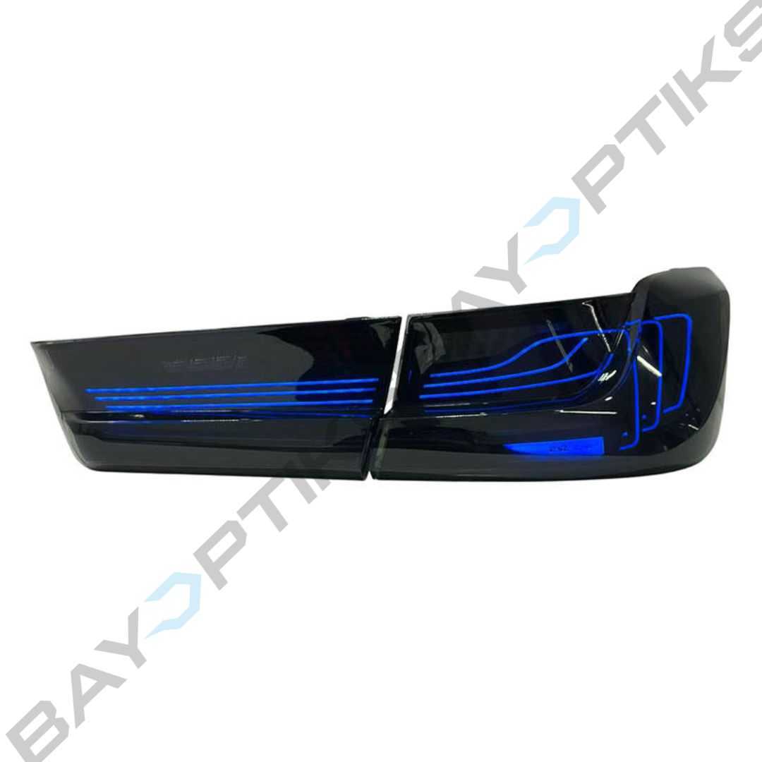 BMW G20 3 Series Smoked CSL Style RGB Multi-Color LED Taillights 2019-2023