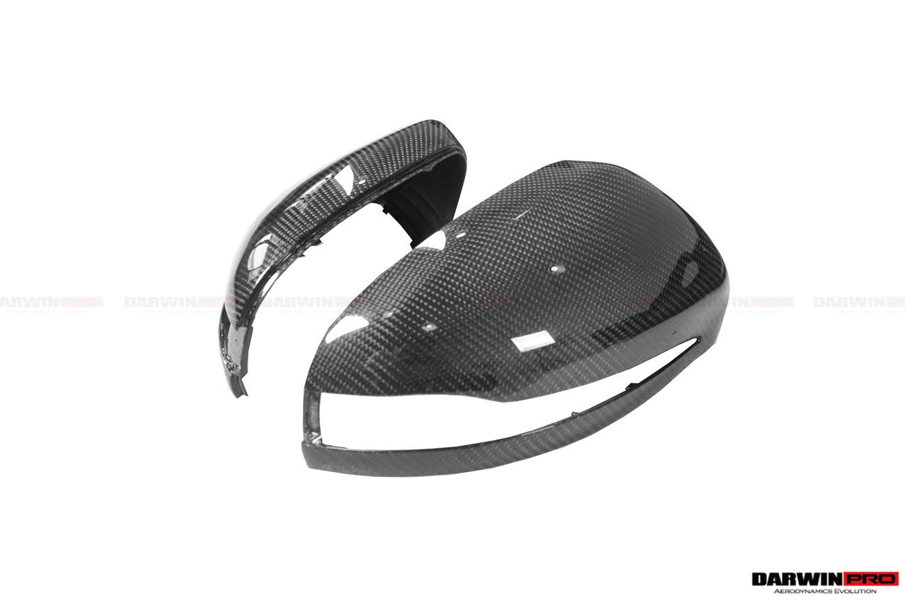 2014 - 2021 Mercedes Benz C-Class W205/ S-Class W222 C217/ E-Class W213 2/4 Door Dry Carbon Fiber Mirror Housing Replacement
