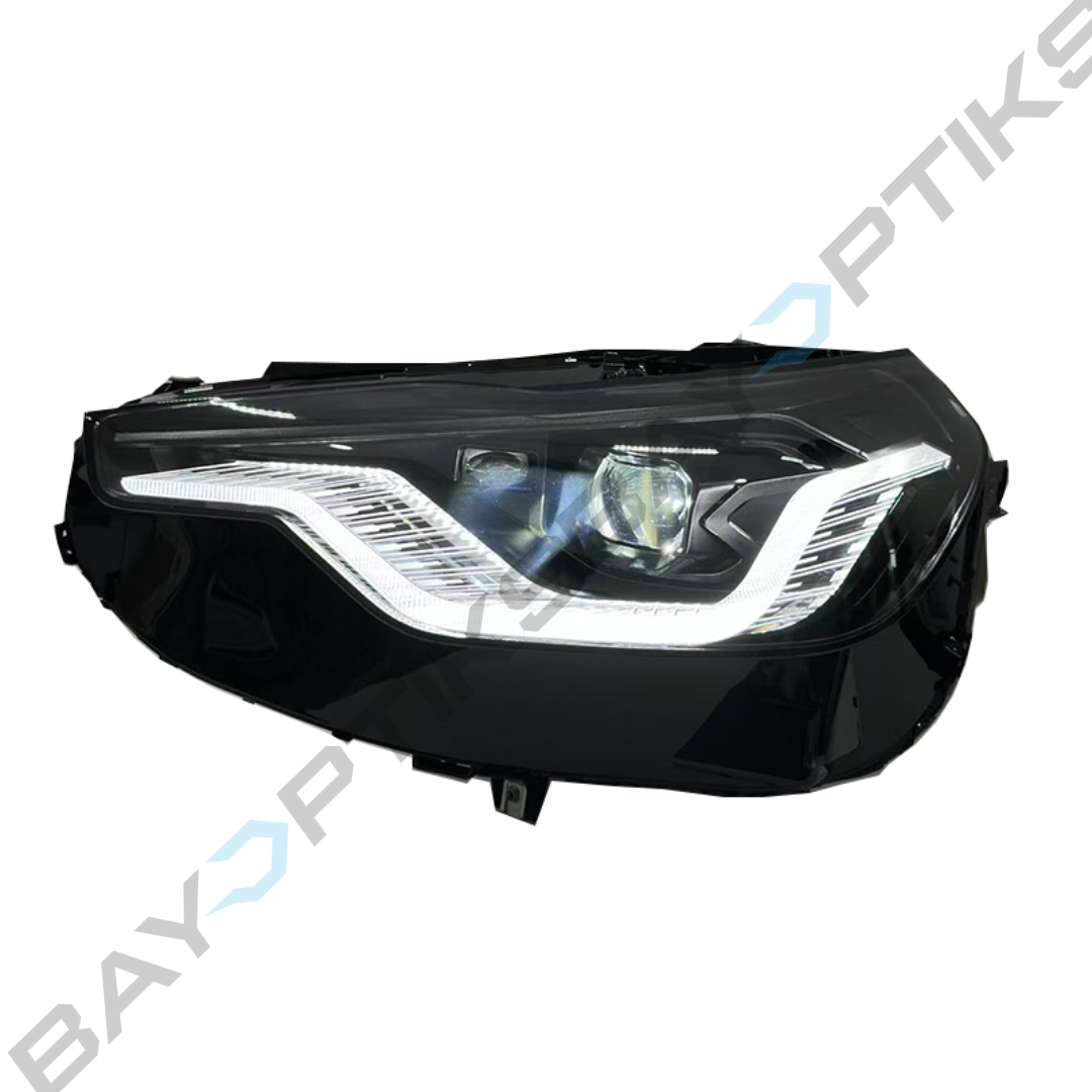 BMW 2 Series G42 Black Shadow Dual Color LED Headlights 2022-2026