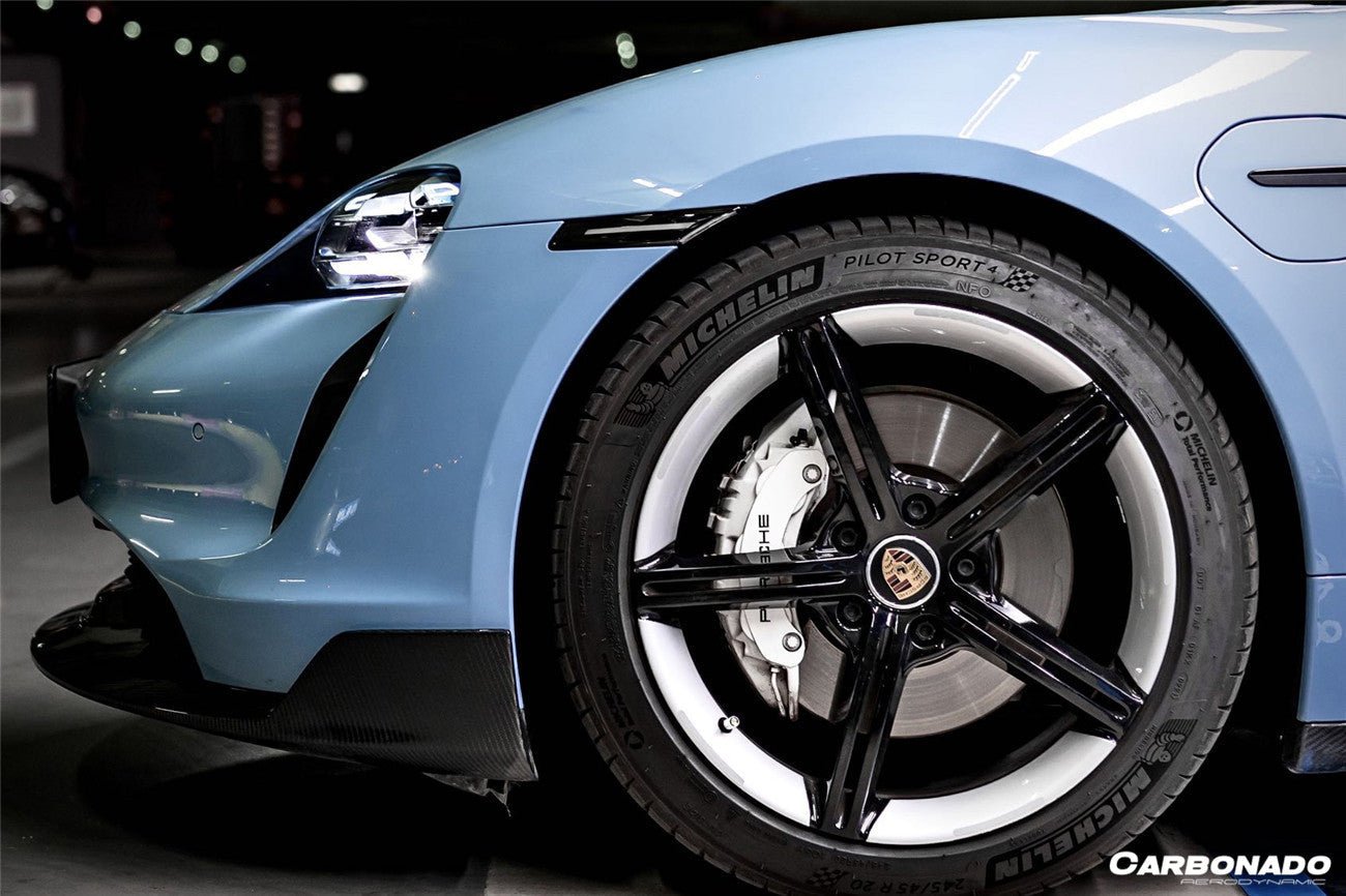 2019 - 2024 Porsche Taycan & 4 & 4S & GTS & TURBO OD Style Front Lip