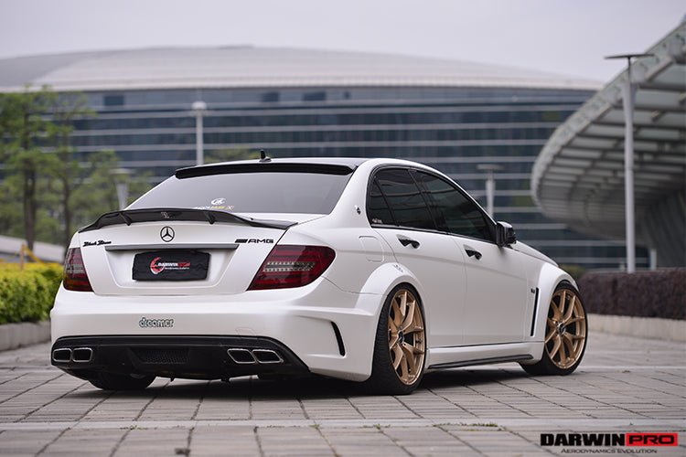 2012 - 2014 Mercedes Benz W204 C Class Sedan BKSS Style Wide Full Body Kit