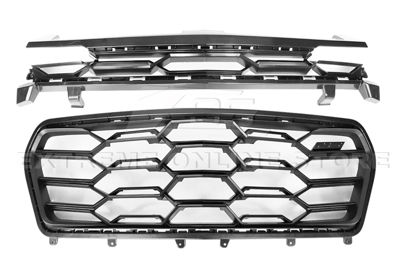 Chevrolet Camaro 6th Gen ZL1 1LE Style Unpainted Black Front Bumper Kit 2016-2024