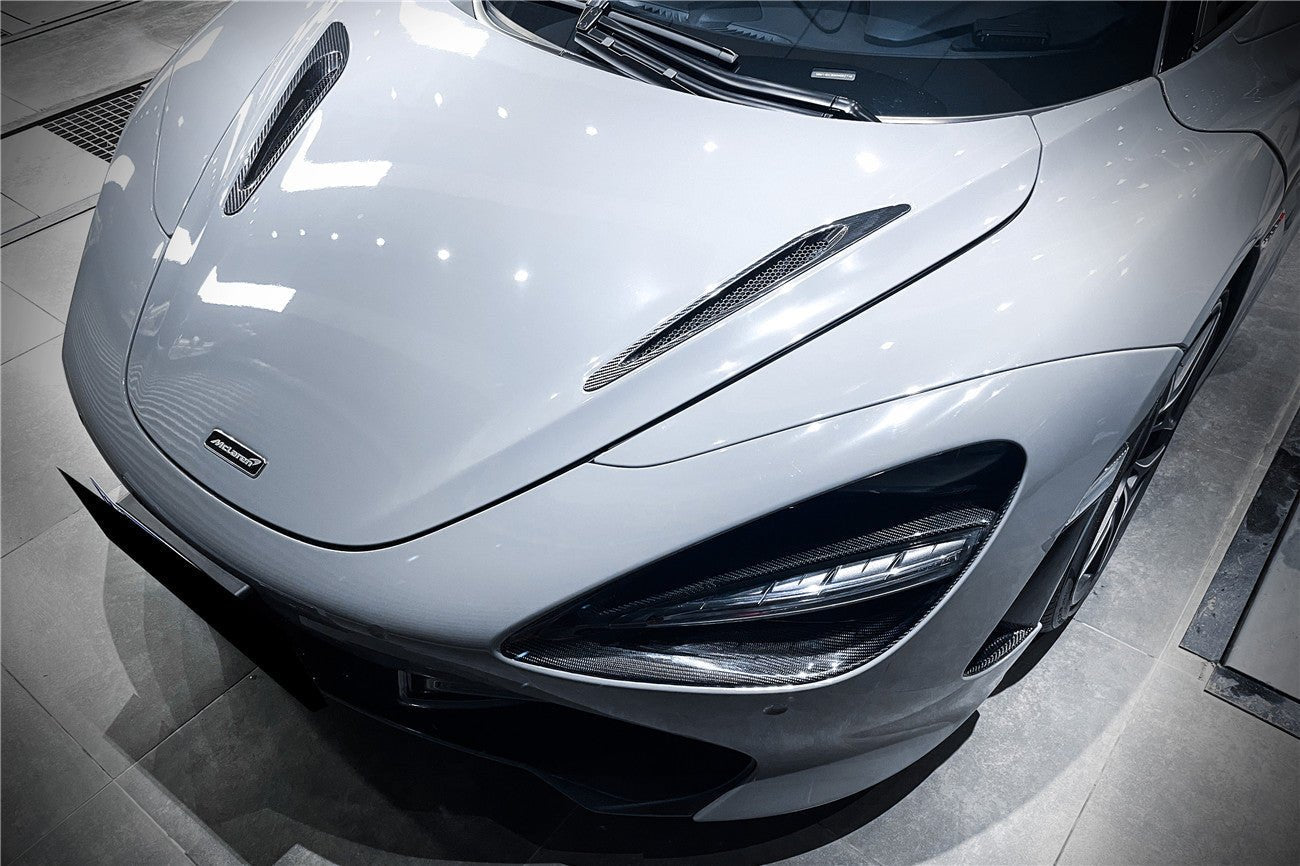 2017 - 2021 McLaren 720S OEM Style Carbon Fiber Hood Scoop