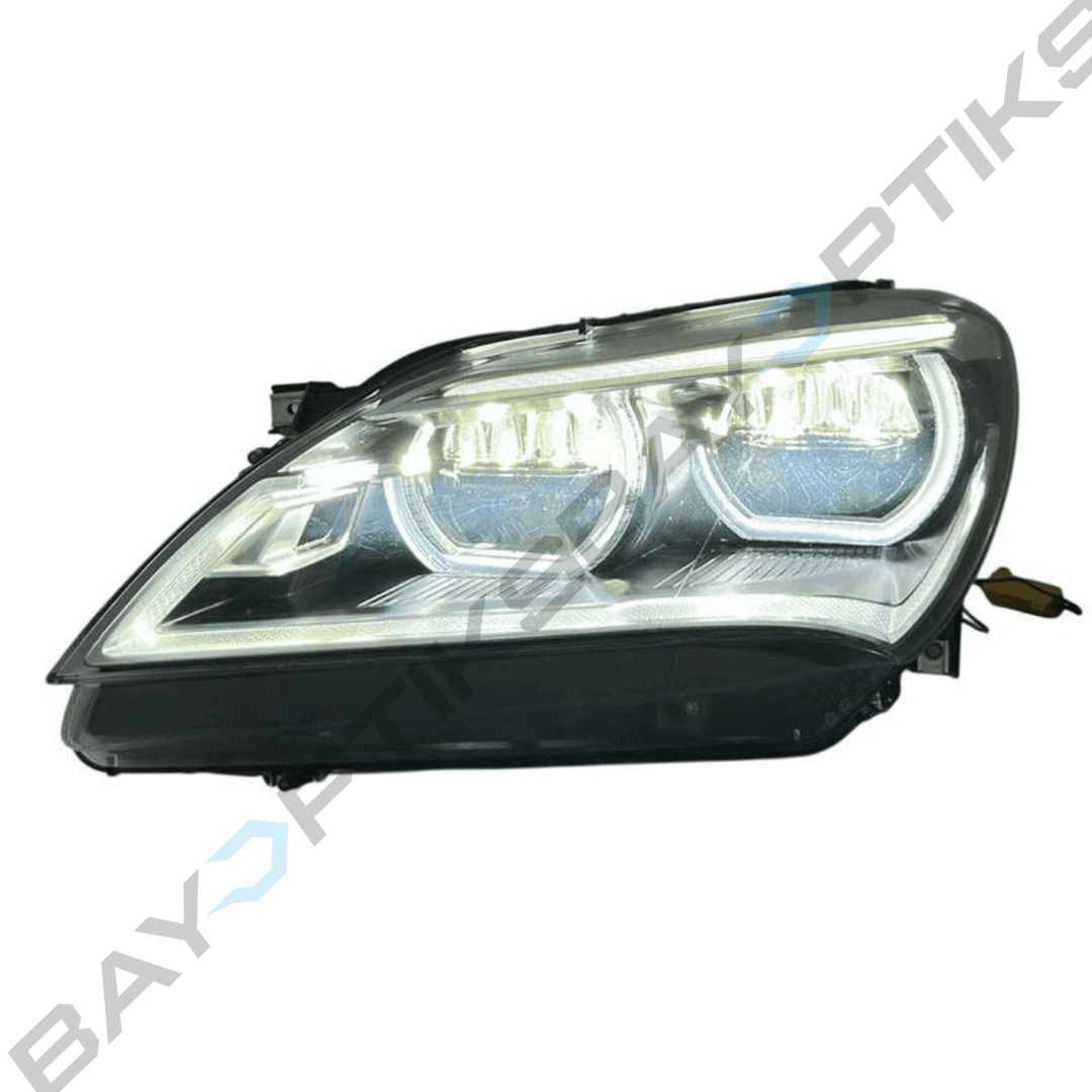 BMW F06 F12 F13 M6 6 Series Dual-Color LCI Style LED Headlights Yellow/White 2012-2015