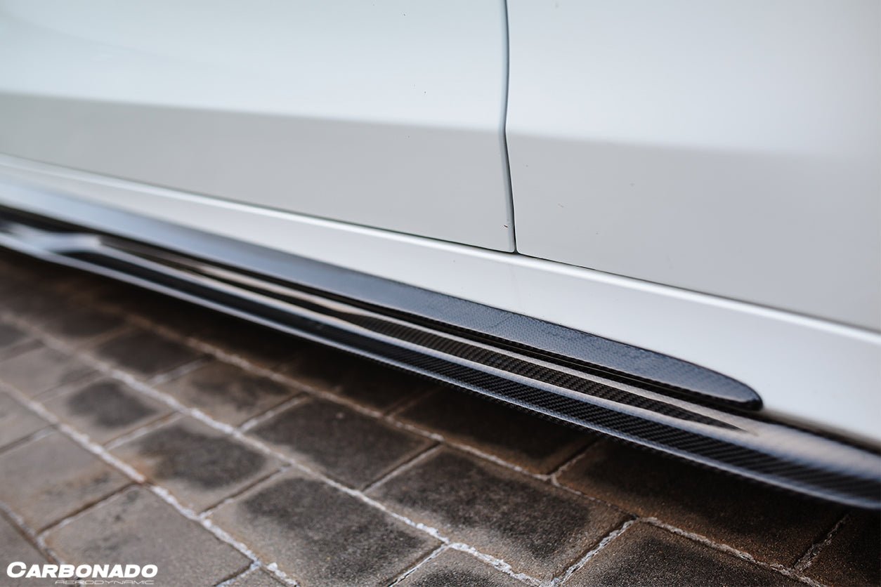 2015 - 2021 Mercedes Benz C-Class W205 Sedan PS Style Side Skirts