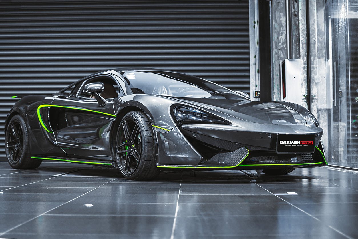 2015 - 2020 McLaren 540C/570s Front Bumper Side Splitter