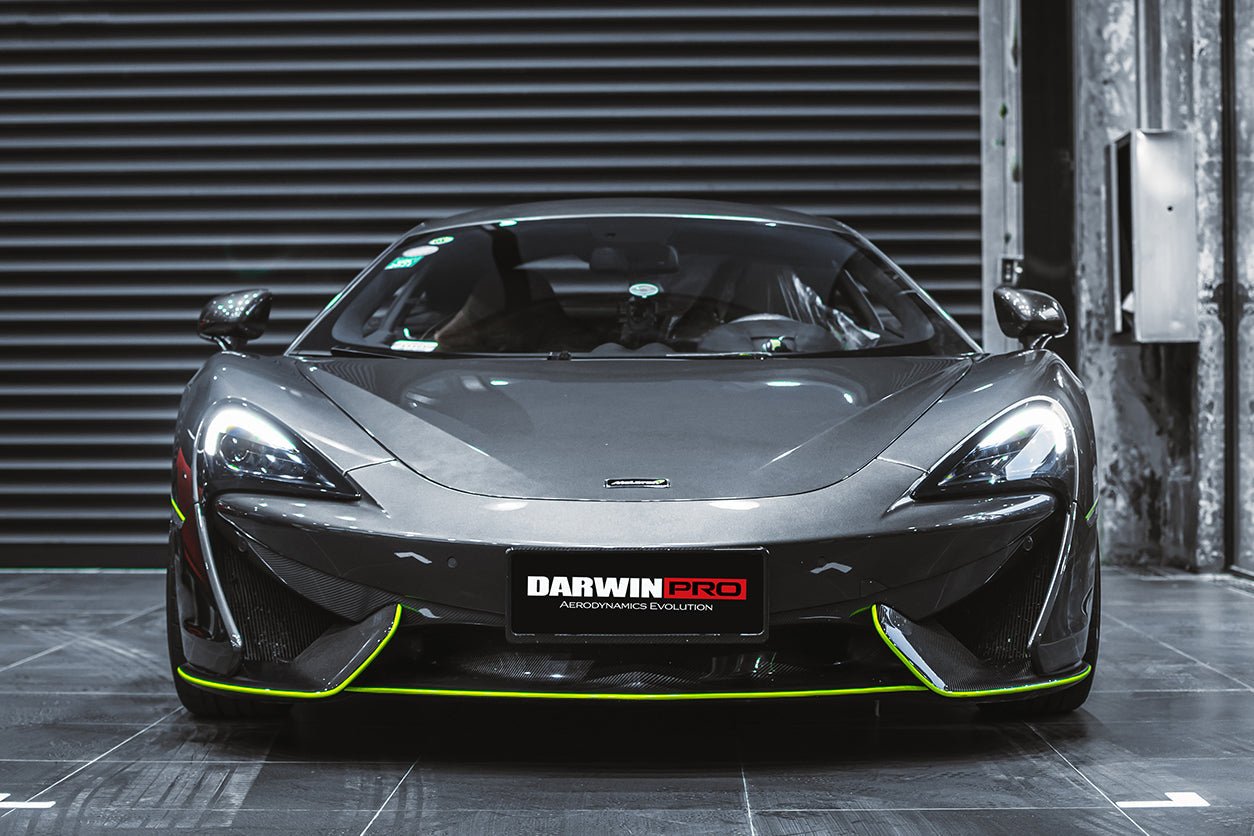 2015 - 2020 McLaren 540C/570s Front Bumper Side Splitter