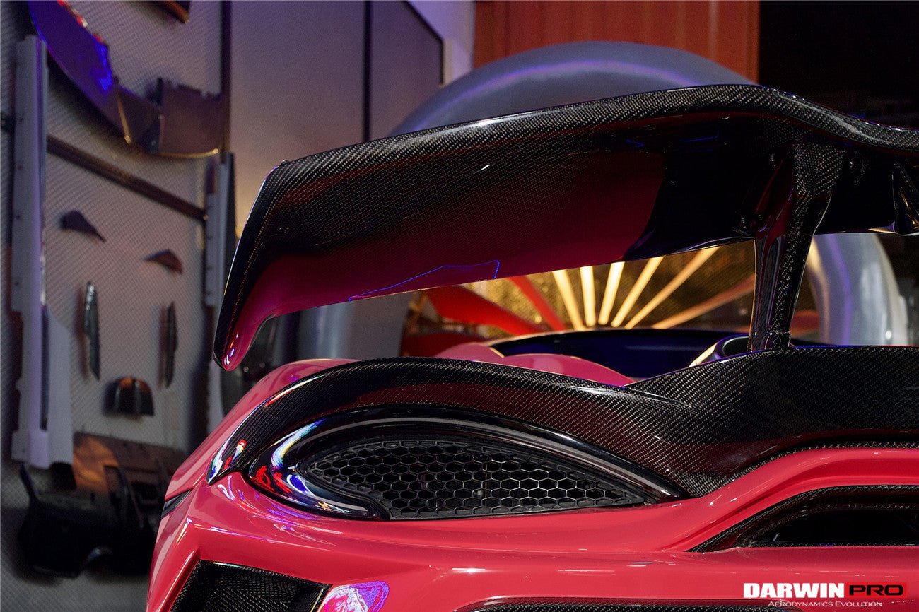 2018 - 2021 McLaren 600lt BKSS Style Carbon Fiber Trunk Spoiler