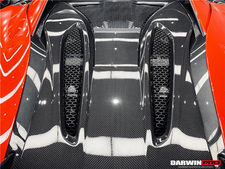2015 - 2020 McLaren 540C/570s Coupe Autoclave Carbon Fiber Rear Engine Trunk Replacement