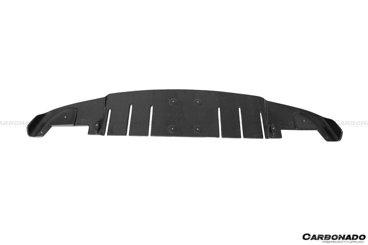 Ferrari 458 Italia AV Style Carbon Fiber Rear Diffuser Lip 2010-2015