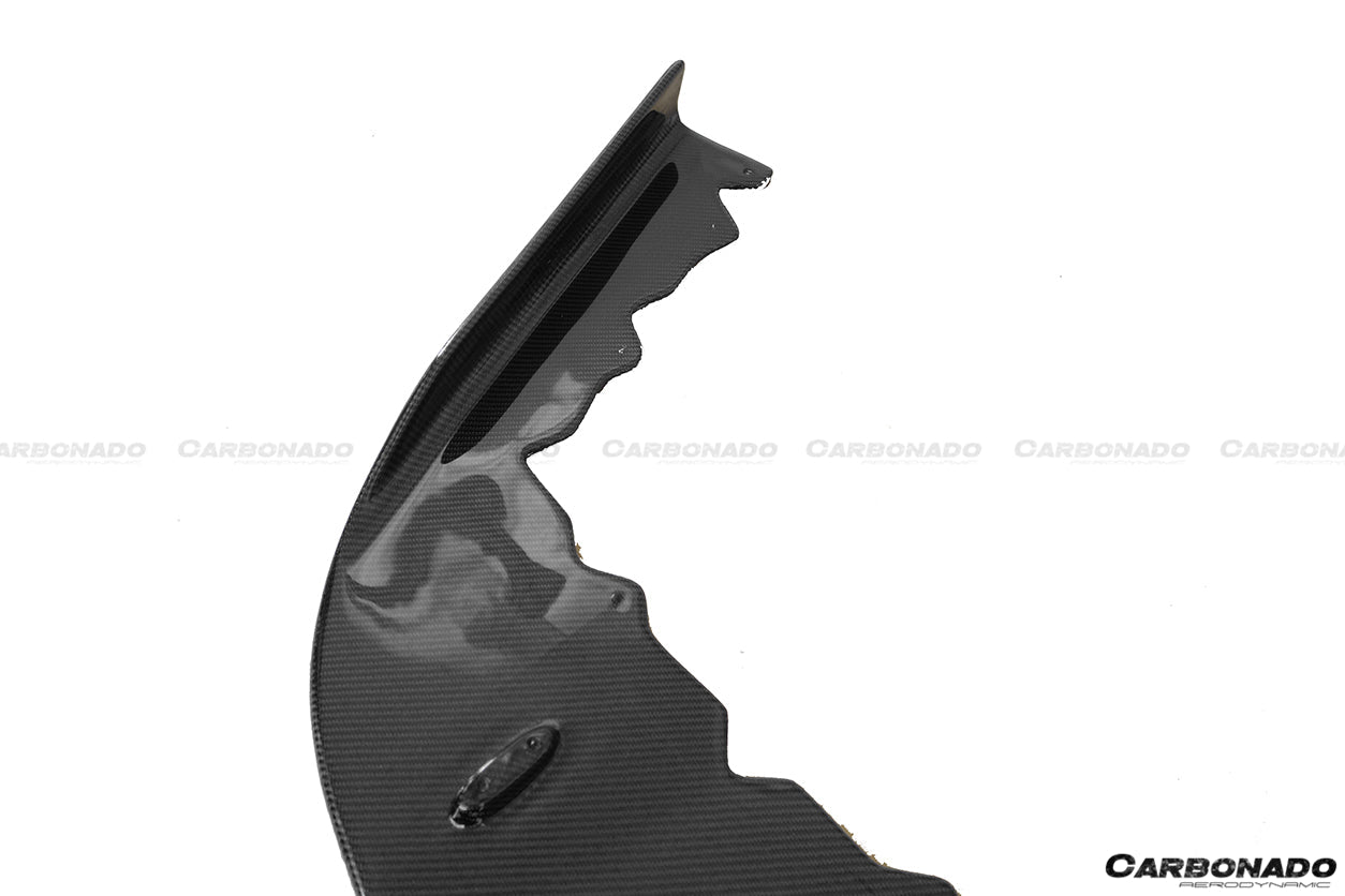 2010 - 2015 Ferrari 458 Coupe& Spyder AV Style Carbon Fiber Front Lip