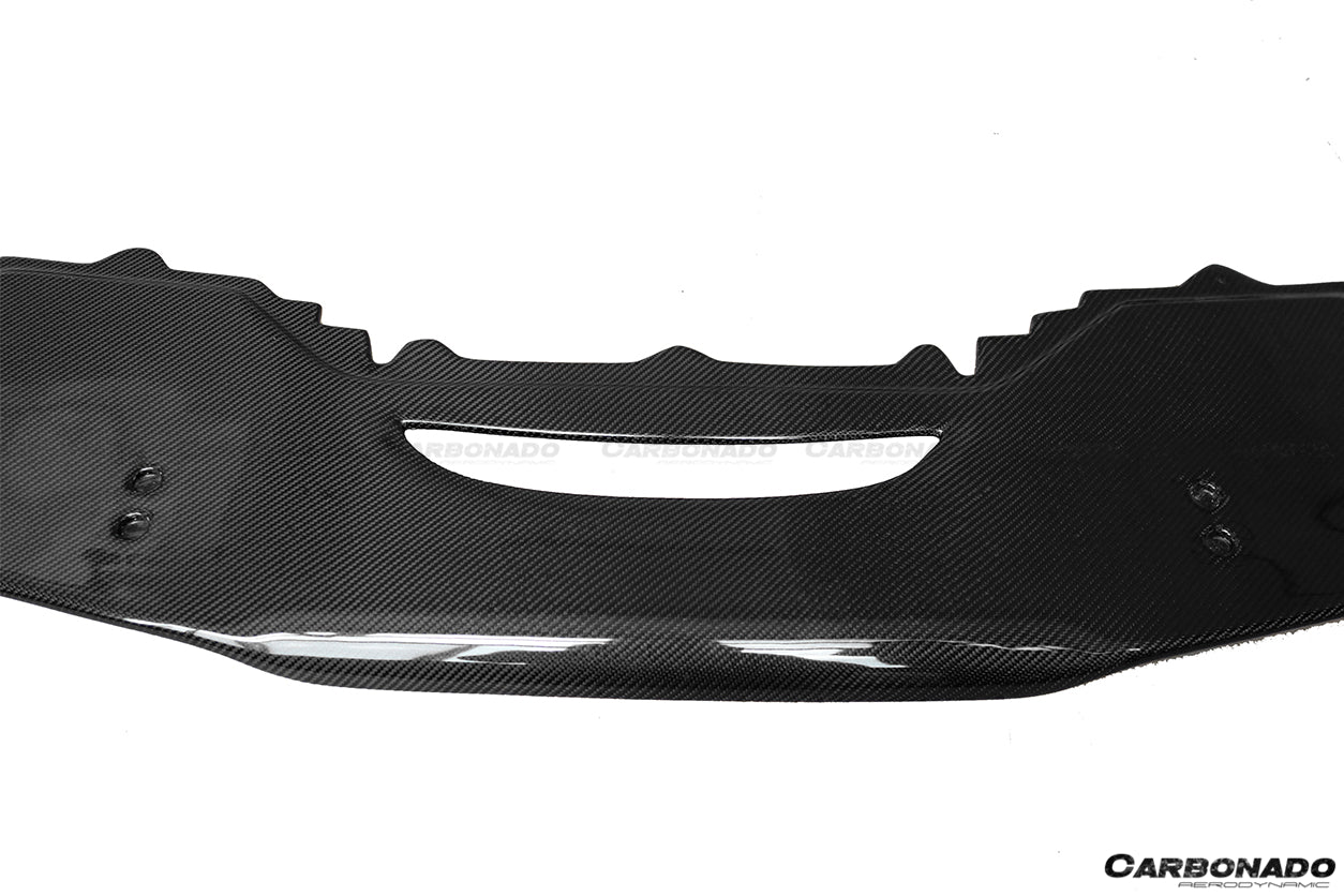 2010 - 2015 Ferrari 458 Coupe& Spyder AV Style Carbon Fiber Front Lip