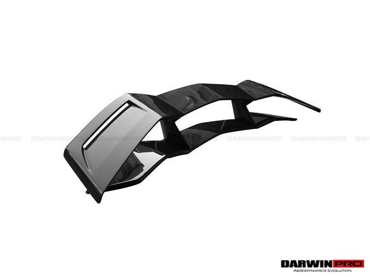 Darwinpro Lamborghini Aventador BKSS Style Carbon Fiber Trunk Spoiler (2011-2022)