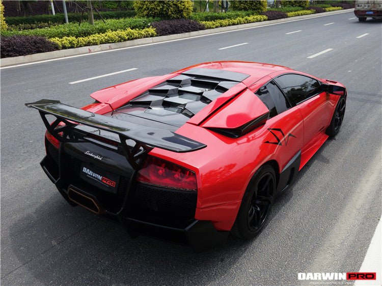 2001 - 2010 Lamborghini Murcielago SV Style Rear Bumper & Wing