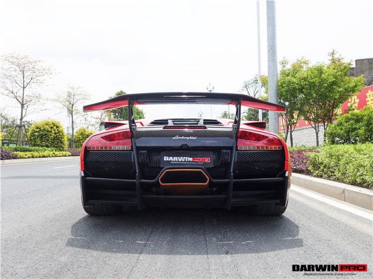 2001 - 2010 Lamborghini Murcielago SV Style Rear Bumper & Wing