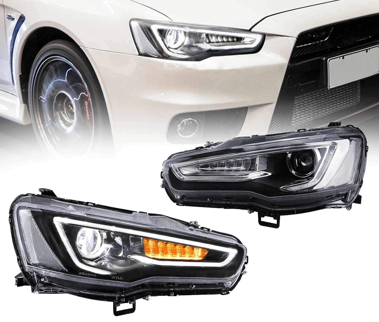Mitsubishi Lancer /EVO X LED Headlights 2008 - 2017
