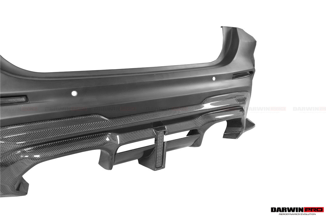 2021-2025 BMW M4 G82 & G83 BKSSII Style Rear Bumper with LED Light