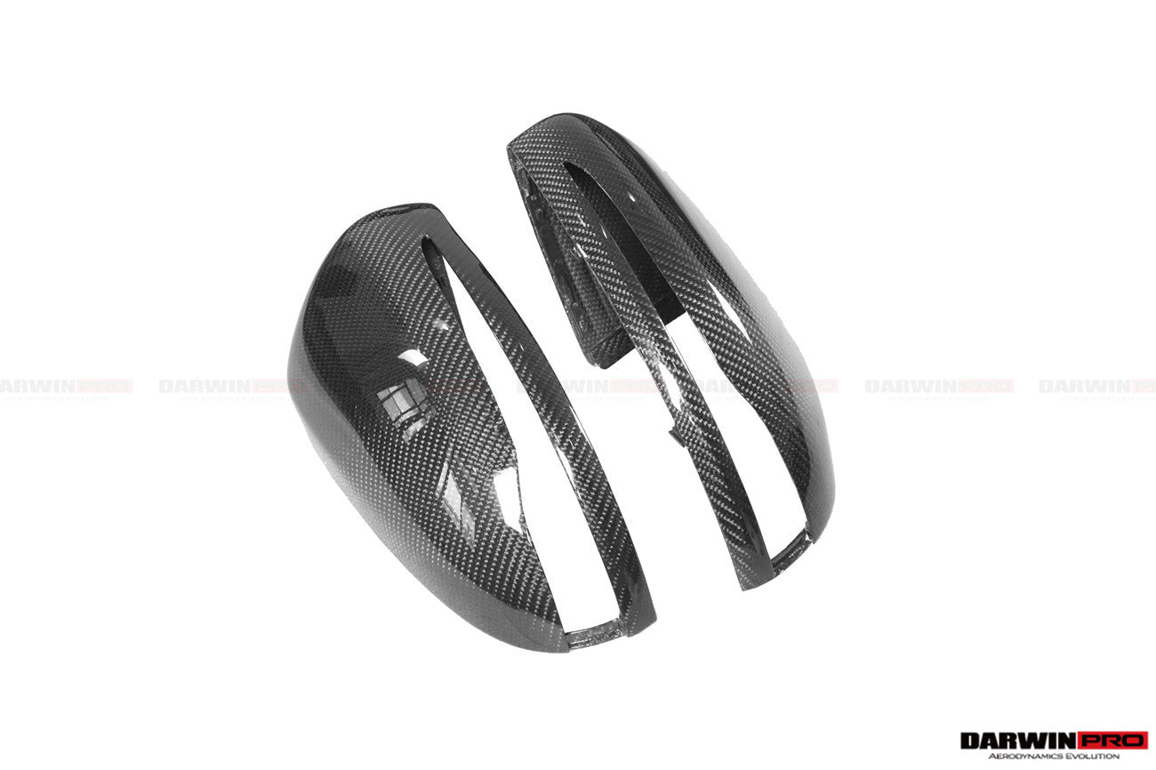 2014 - 2021 Mercedes Benz C-Class W205/ S-Class W222 C217/ E-Class W213 2/4 Door Dry Carbon Fiber Mirror Housing Replacement
