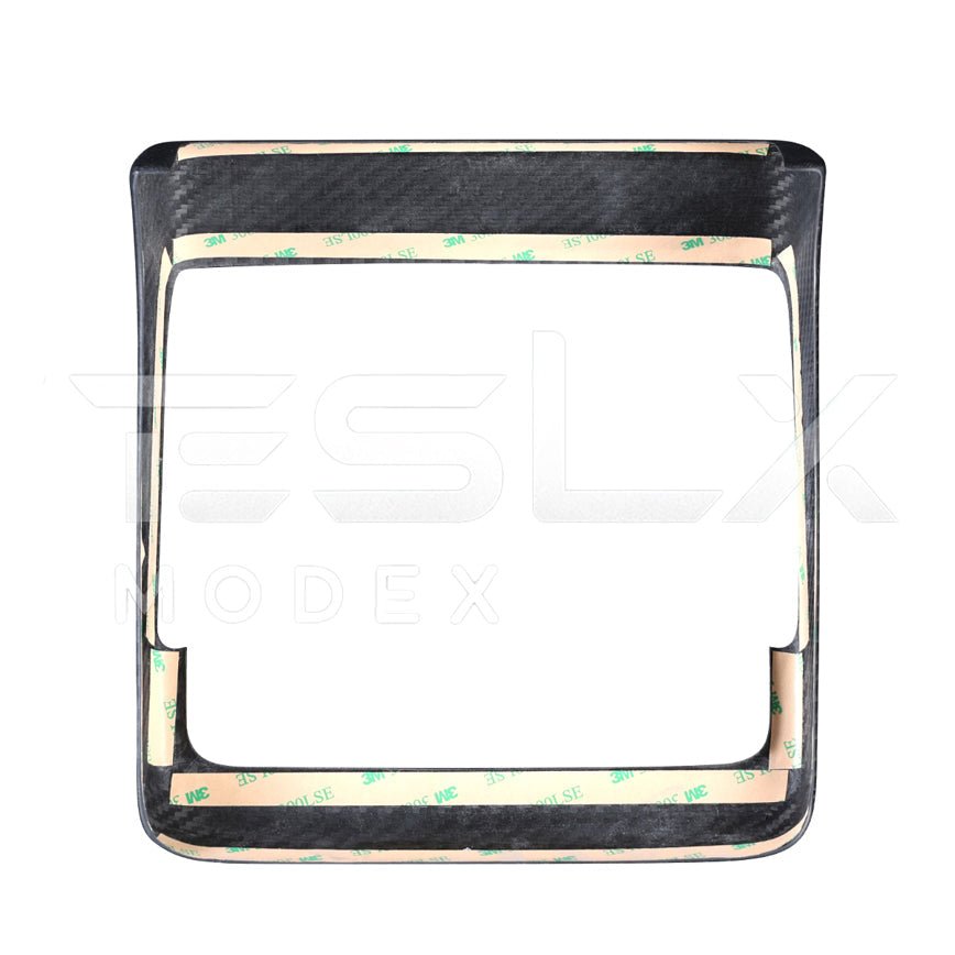 Tesla Model 3 Highland / Model Y Carbon Fiber Interior Rear Display Frame Cover 2024-Up