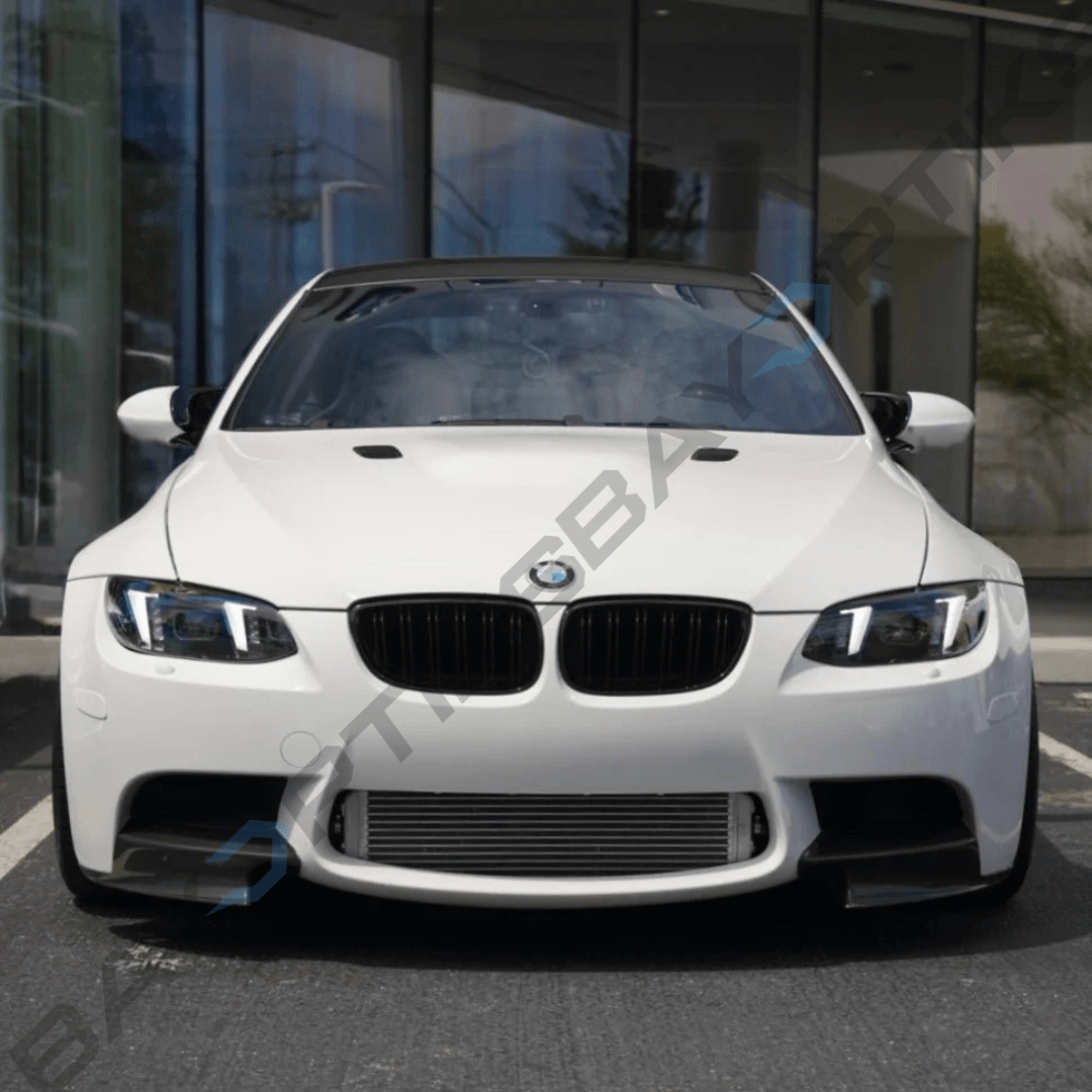 BMW E90 E92 M3 & 3 Series Coupe CSL Yellow/White Snake Eyes Style Headlights 2007–2013