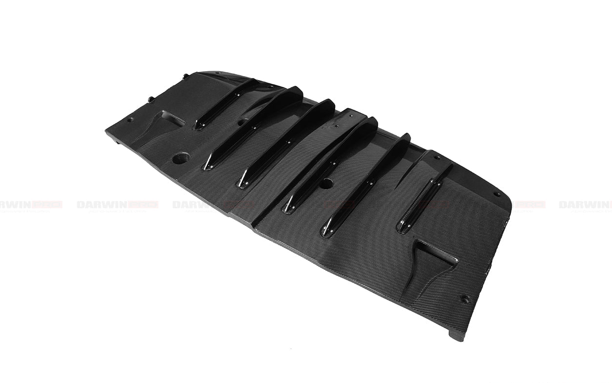 2015 - 2021 Mercedes Benz W205 C63/S AMG Sedan IMP Performance Carbon Fiber Rear Diffuser w/ Caps