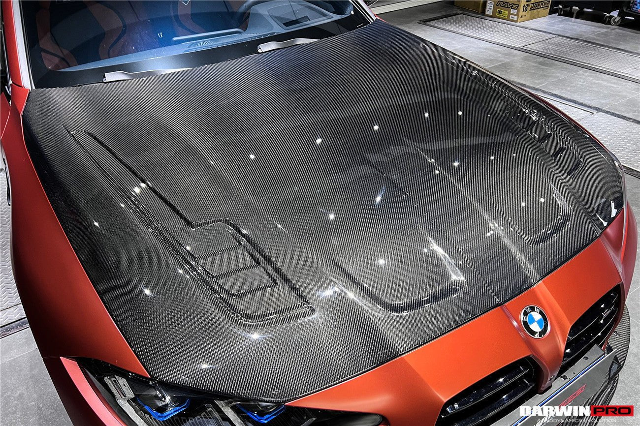 2021-2025 BMW M3 G80 G81 M4 G82/G83 BKSSII Style Carbon Fiber Hood