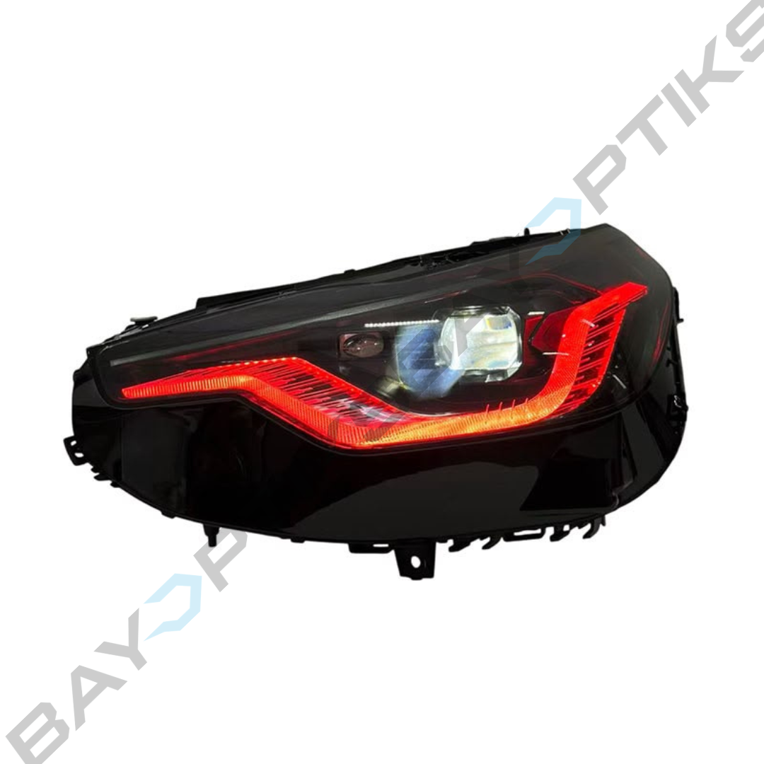 BMW G42 2 Series Black Shadow RGB DRL LED Headlights 2022-2026