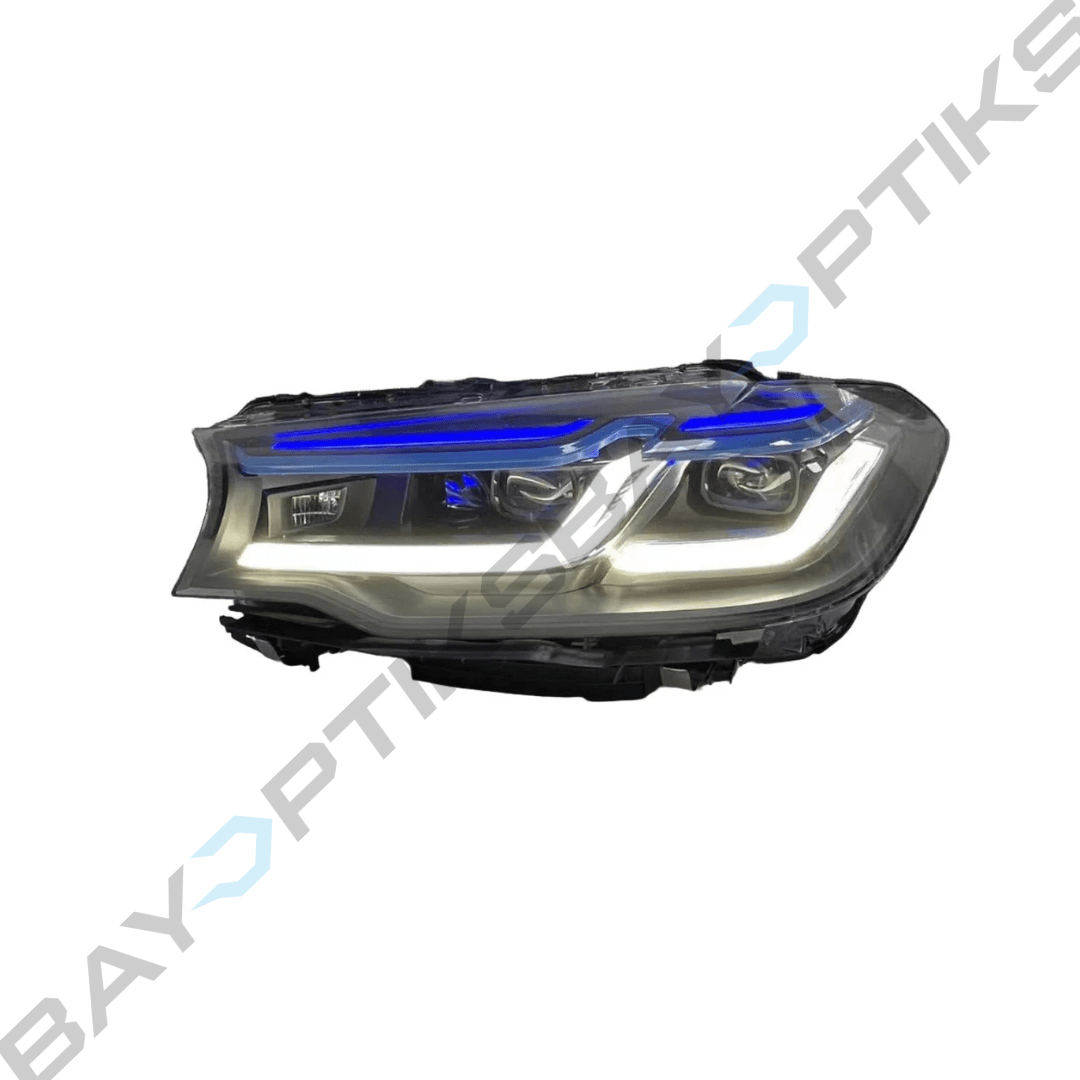 F90 M5 & G30 G38 5 Series Laser Style CSL Yellow/White LED Headlights (2018-2020)