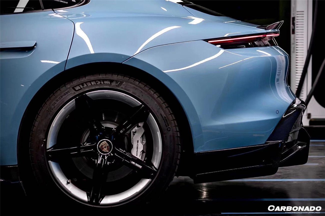 2019 - 2024 Porsche Taycan & 4 & 4S & GTS & TURBO OD Style Rear Diffuser