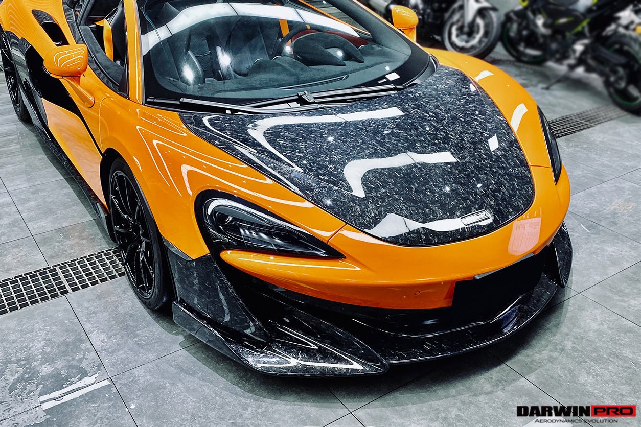 2018 - 2021 McLaren 600lt Carbon Fiber Front Bumper Side Splitter