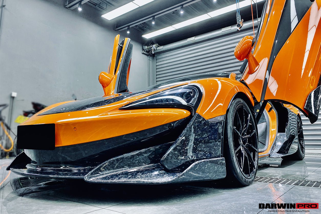 2018 - 2021 McLaren 600lt Carbon Fiber Front Bumper Side Splitter