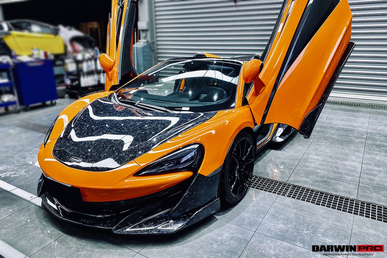2018 - 2021 McLaren 600lt Carbon Fiber Front Bumper Lip