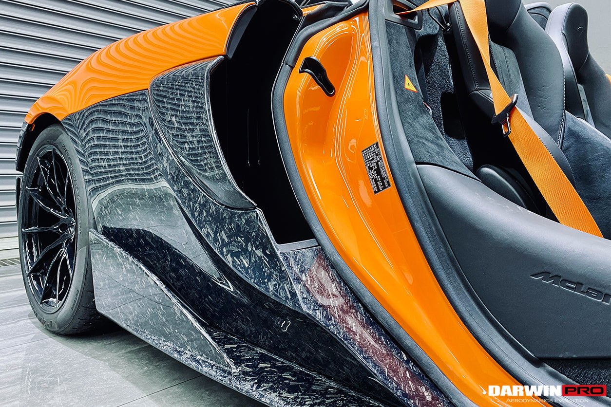 2018 - 2021 McLaren 600lt Carbon Fiber Quarter Panel Side Scoops