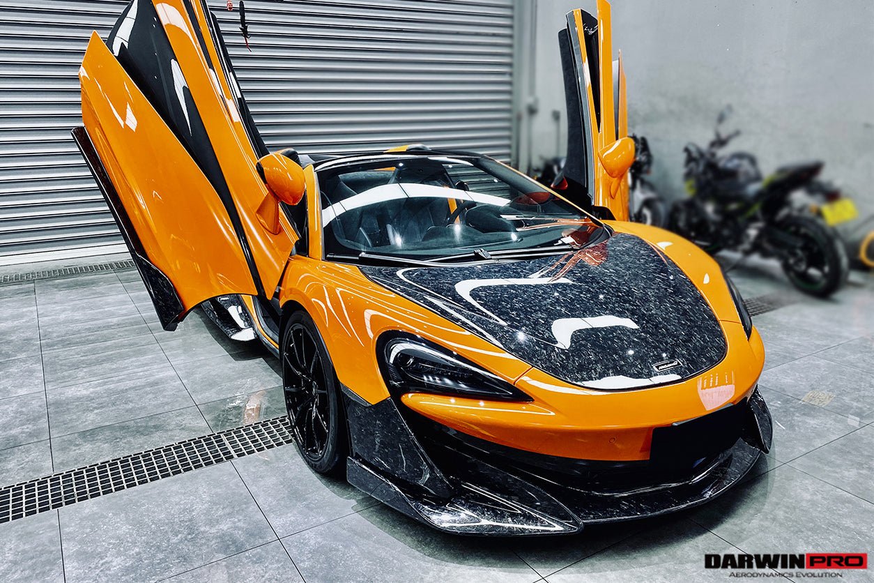 2018 - 2021 McLaren 600lt Carbon Fiber Front Bumper Lip