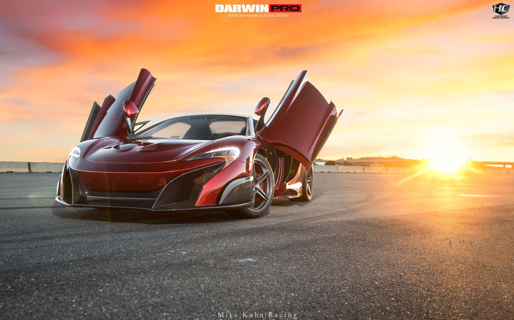 2011 - 2014 McLaren MP4 12C P1 Style Carbon Fiber Hood