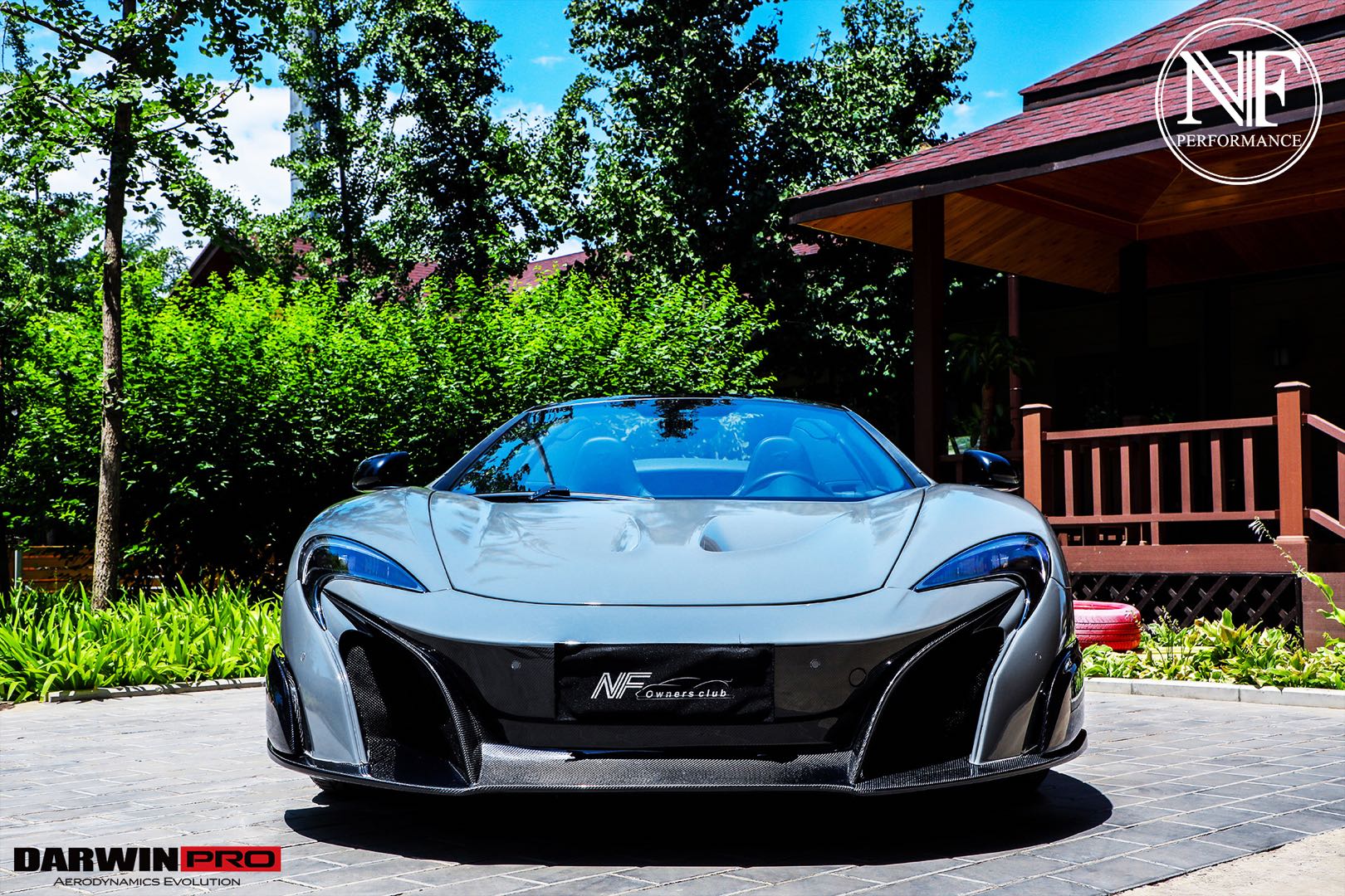 2011 - 2014 McLaren MP4 12C P1 Style Carbon Fiber Hood