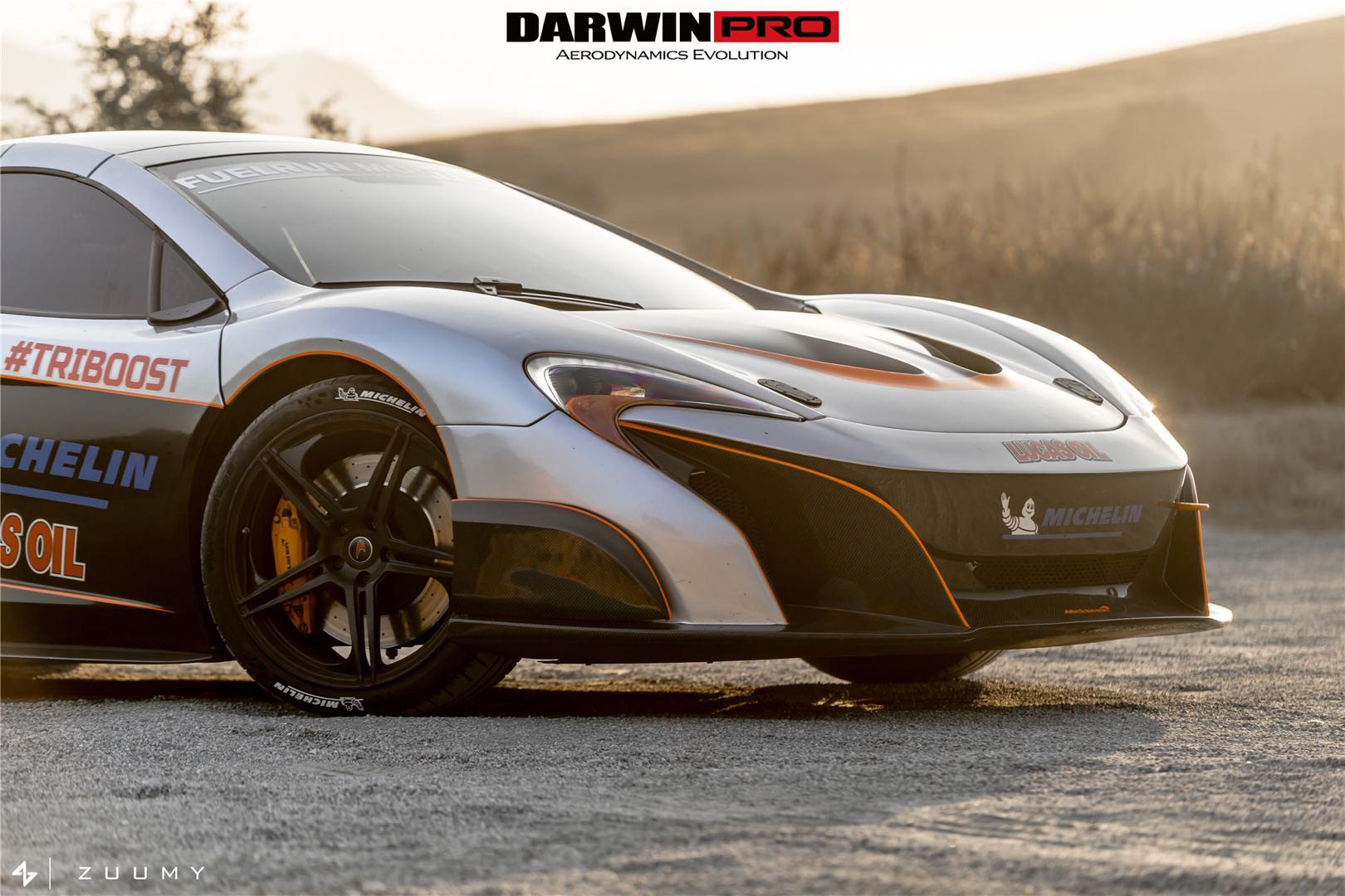 2011 - 2014 McLaren MP4 12C P1 Style Carbon Fiber Hood