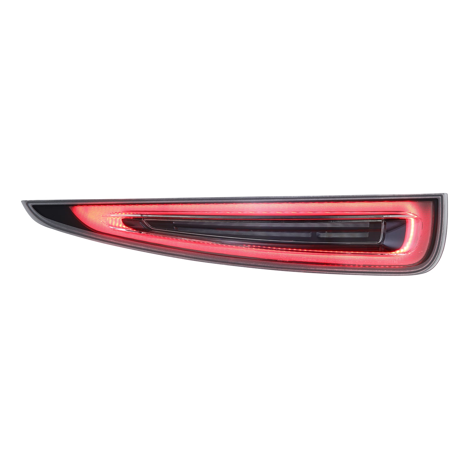 Porsche 911 991.1 NOVA-Series Prismatic LED Tail Lights Black Clear 2012-2016