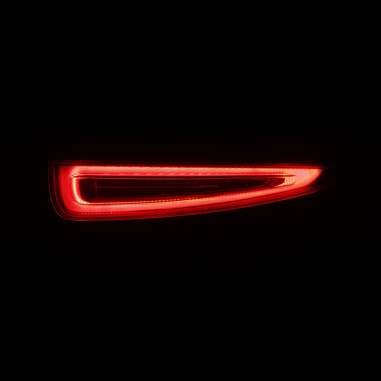 Porsche 911 991.1 NOVA-Series Prismatic LED Tail Lights Black Clear 2012-2016