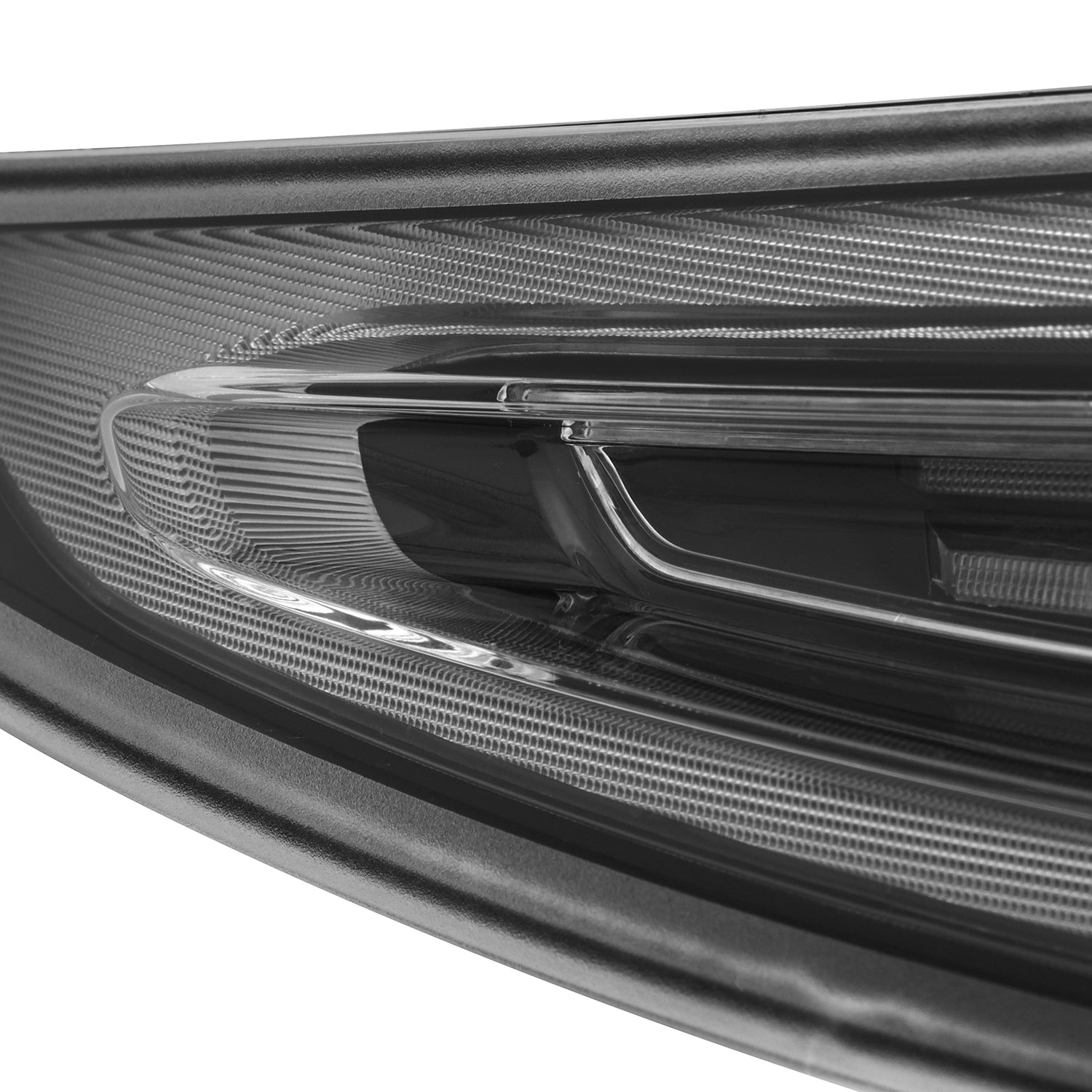 Porsche 911 991.1 NOVA-Series Prismatic LED Tail Lights Black Clear 2012-2016