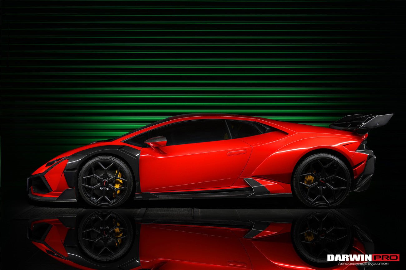 Darwinpro Lamborghini Huracan BKSSII Style Front Wide Fenders (2015-2025)