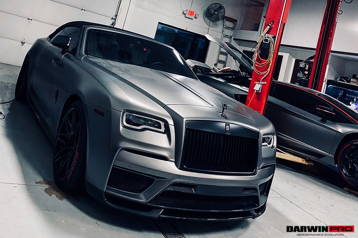 2016 - 2020 Rolls-Royce Wraith & Dawn - BKSS Portion Carbon Fiber Front Bumper