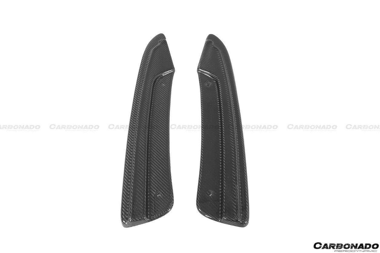 2013 - 2018 Audi RS6 Avant MN Style Carbon Fiber Rear Cap Splliter