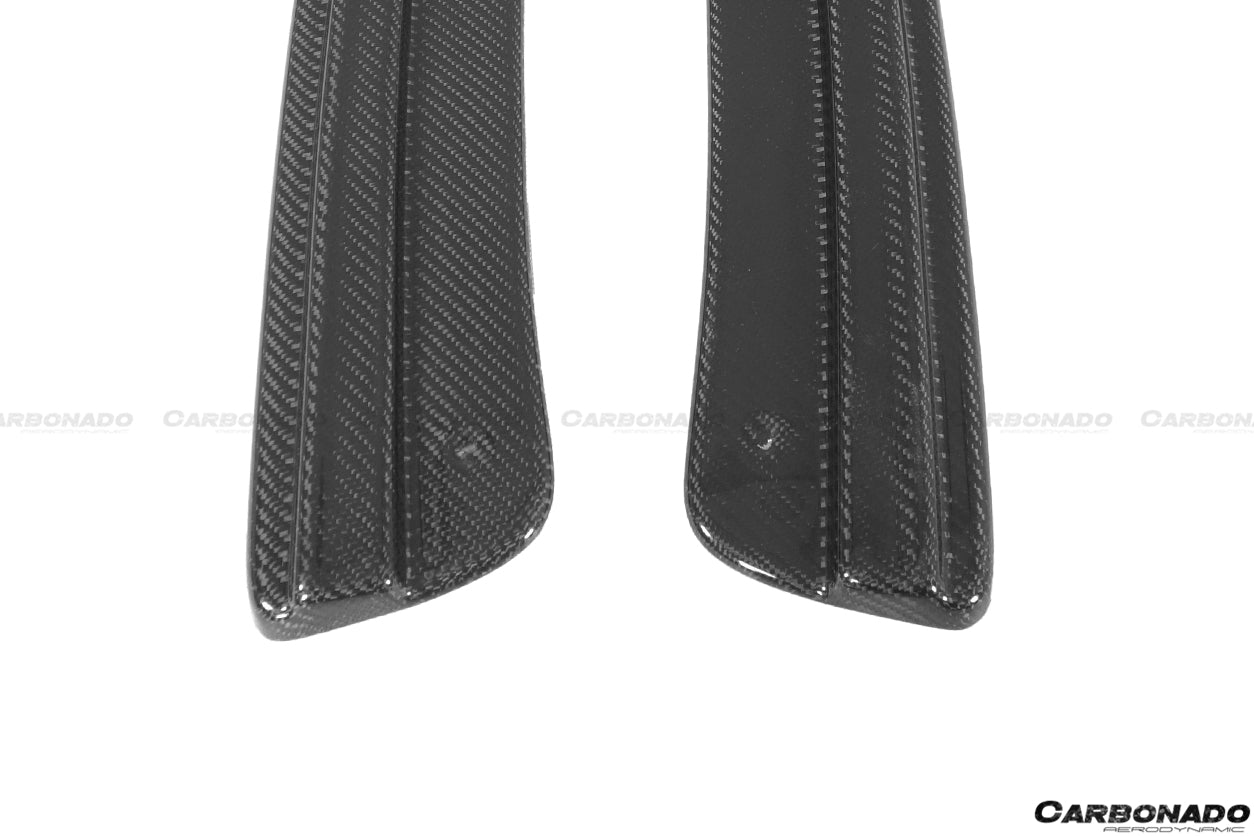 2013 - 2018 Audi RS6 Avant MN Style Carbon Fiber Rear Cap Splliter