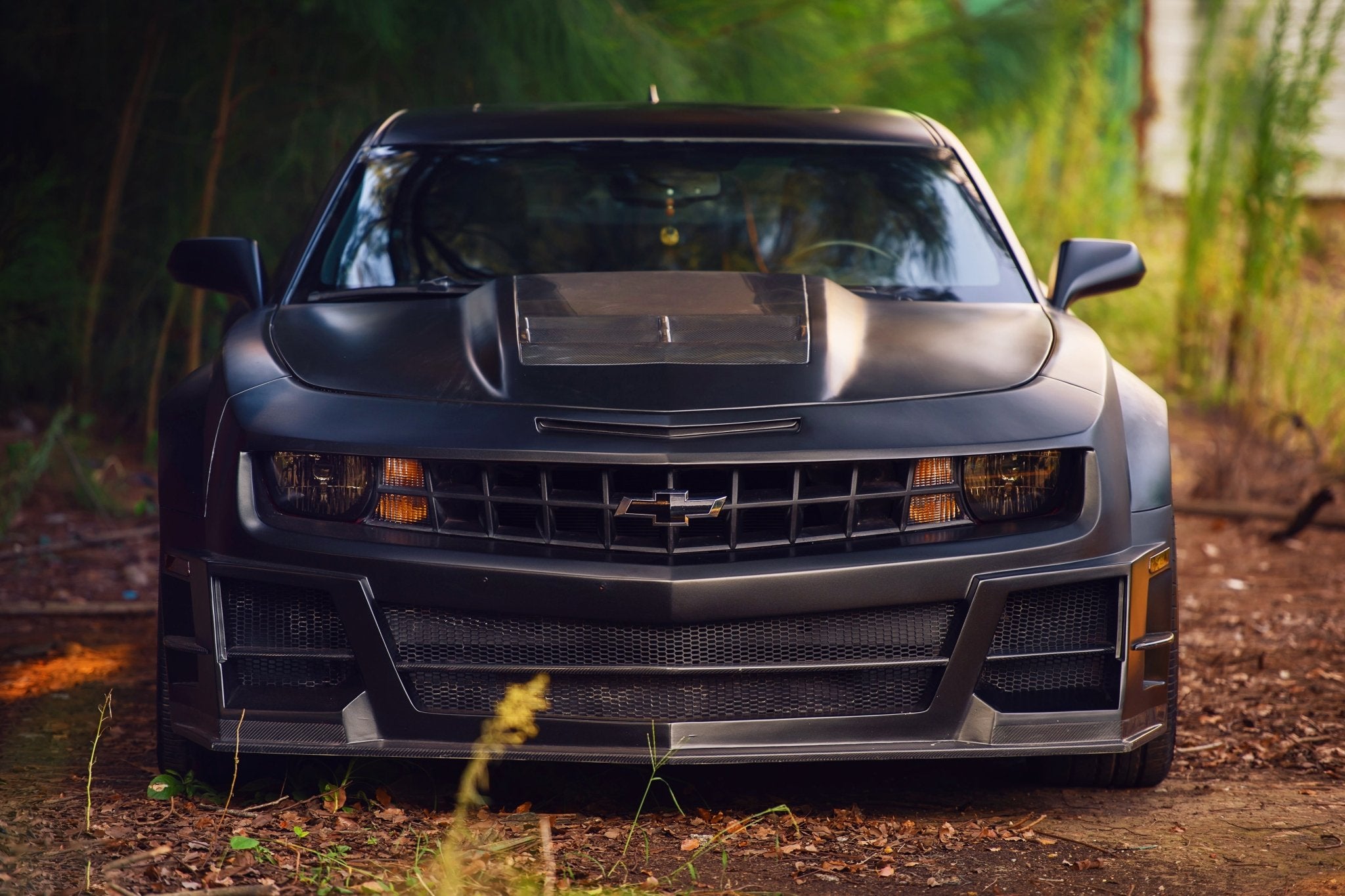2010-2015 Chevrolet Camaro DP Style Hood - Carbonado