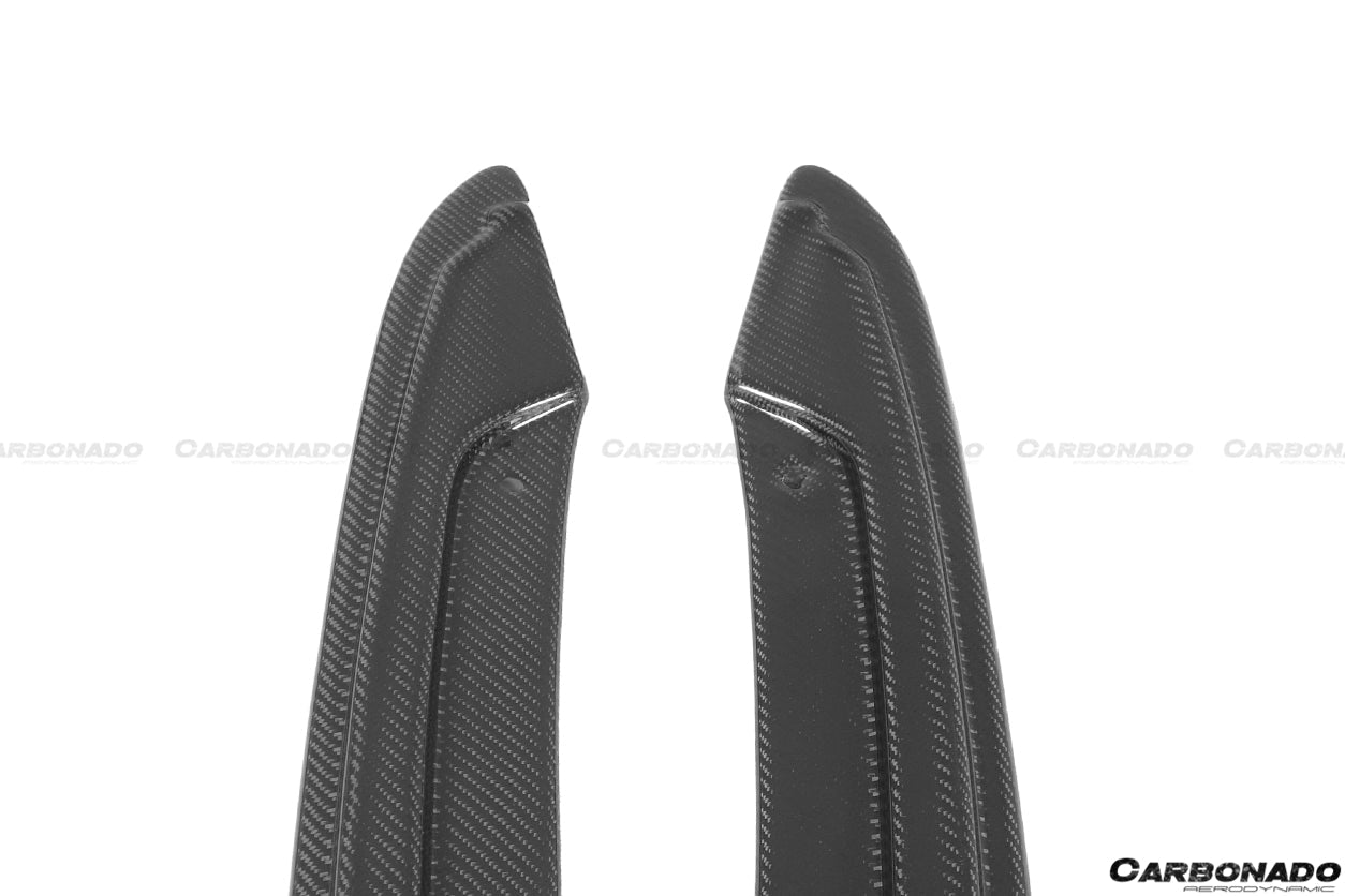 2013 - 2018 Audi RS6 Avant MN Style Carbon Fiber Rear Cap Splliter